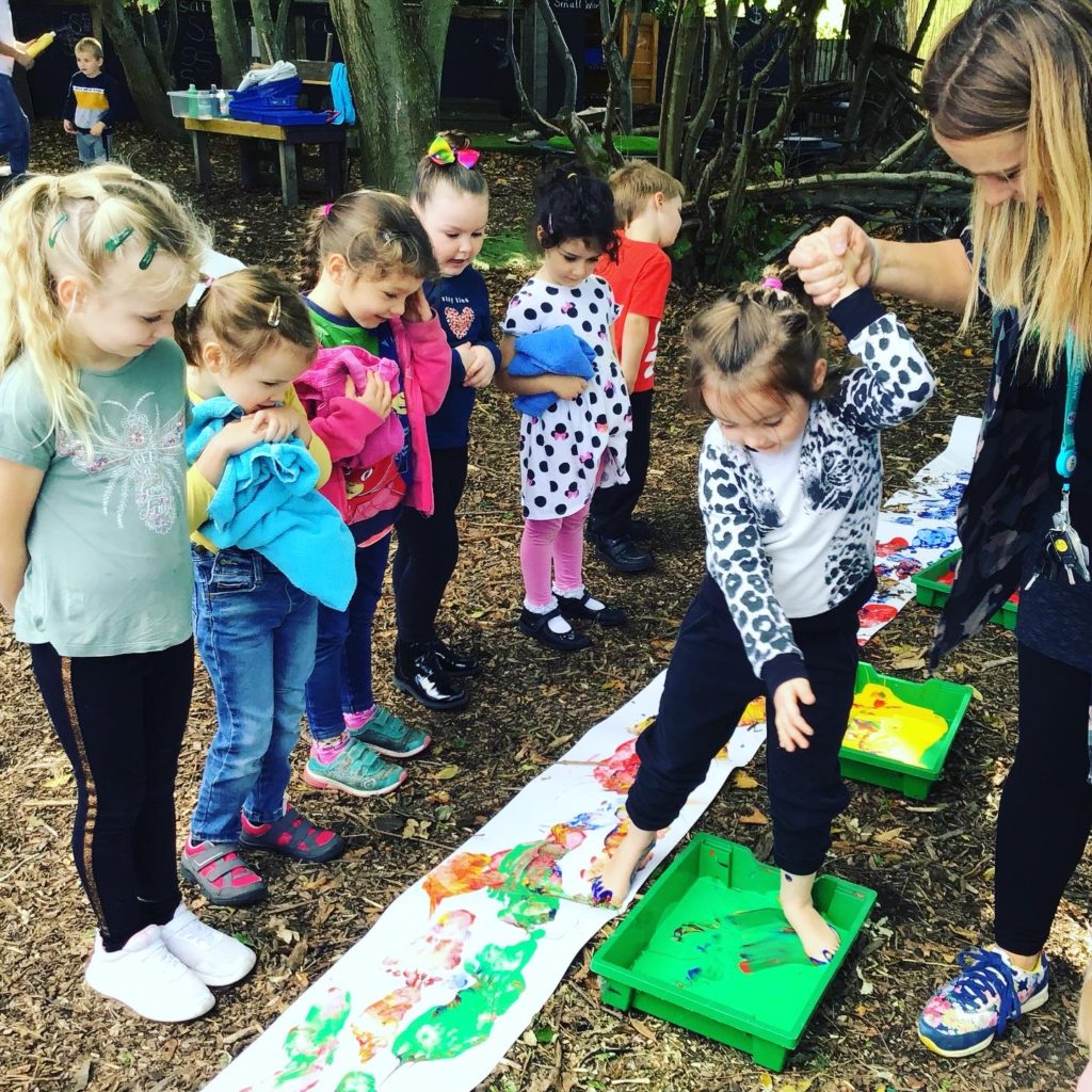 Year R Bear Hunt Messy Art Day